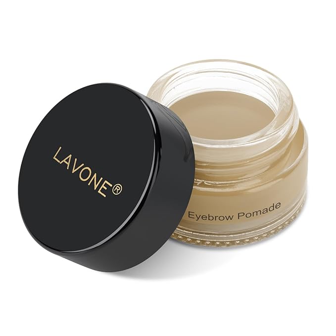 Eyebrow Pomade - Waterproof Brow Pomade for Long-lasting Results,Smudge Proof and Sweat Resistant Formula,Natural Eyebrow Makeup for All Skin Types and Tones - Light Blonde
