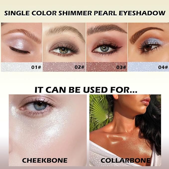 CAKAILA Taupe Mauve Shimmer Single Eye Shadow Palette Makeup with Mirror,Neutral Powder Monochrome Eyeshadow for Older Women,Waterproof Long Lasting Naturing-Looking sombras para ojos