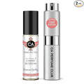 CA Perfume Duo Impression of Cherry Blossom For Women And Men Perfume Layering Set Long Lasting Travel Size EDP + Body Oil Roll-On Bottle 0.27 Fl Oz+0.33 Fl Oz