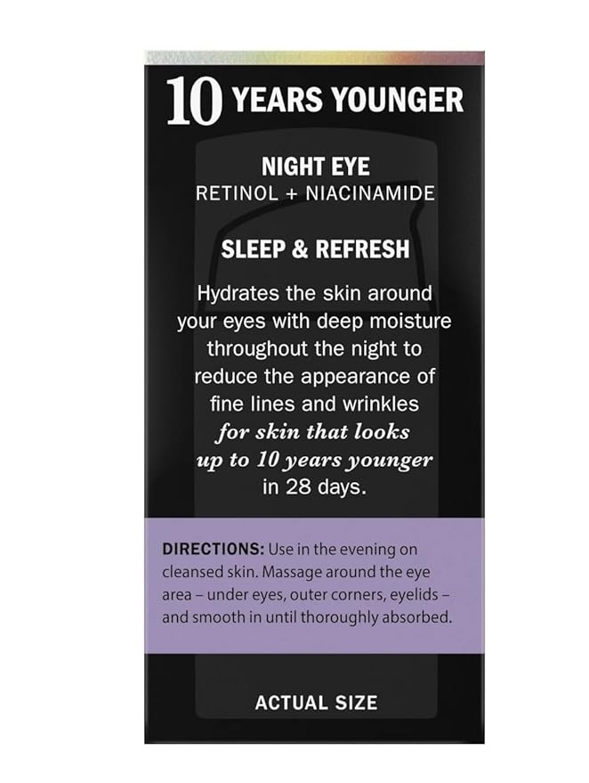 Night Eye Cream for Younger Look | Retinol & Niacinamide by Olay