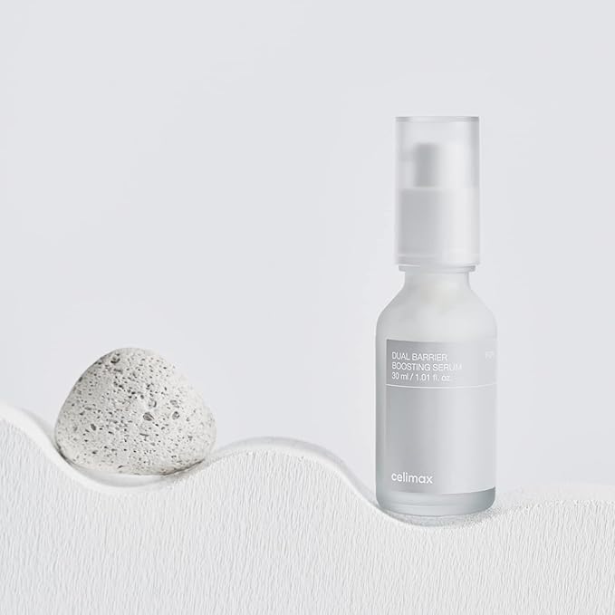 celimax Dual Barrier Skin Boosting Serum | with Ceramides & Hyaluronic Acid, Hydrating, Soothing, Calming Serum for Sensitive Skin, Moisturizing Ampoule, 30ml