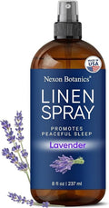 Lavender Linen Spray 8 fl oz - Refreshing Fabric Refresher & Pillow Spray for Bedding, Bed Sheets & Room - Soothing Room Mist - Nexon Botanics