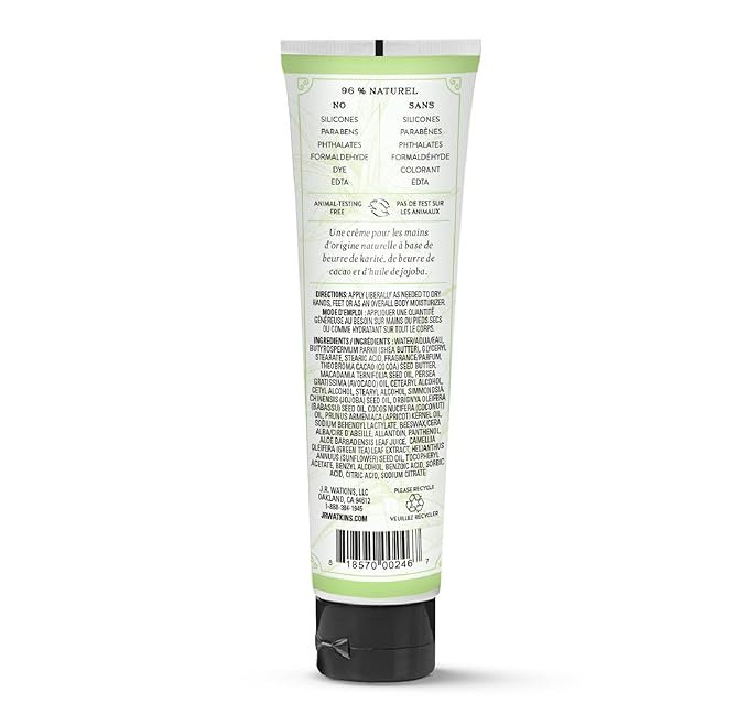 Jr Watkins, Aloe Green Tea Shea Body Cream, 3.3 Ounce