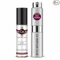 CA Perfume Duo Impression of Rose Premium For Women And Men Perfume Layering Set Long Lasting Travel Size EDP + Body Oil Roll-On Bottle 0.27 Fl Oz+0.33 Fl Oz