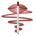 Lamel Gel Lip Liner Pencil - Burnt Ocher - 2-in-1 Waterproof Lip Liner - 8-Hour Wear, Creamy Texture, Sharpenable, High Pigment - Provides Smooth Finish or Full Coverage - N.403