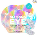 Vitamasques Diamond Eye Pads 3-Pack - Soothing and Rejuvenating Eye Patches Korean Skin Care Reduce Fine Lines, Puffiness & Dark Circles