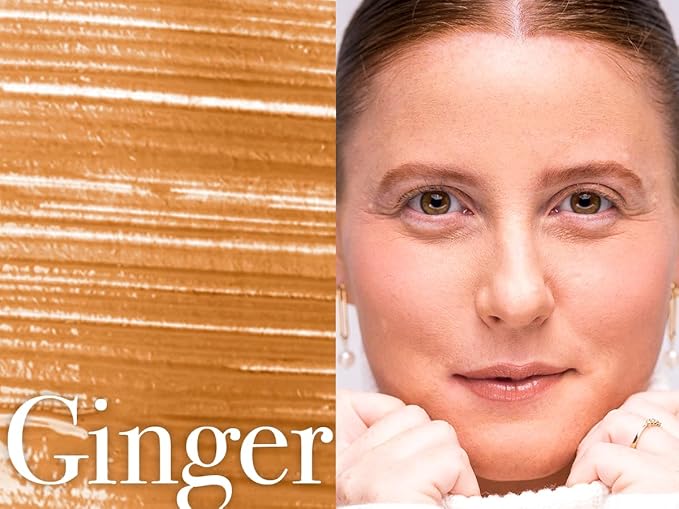 Ginger Tinted Eyebrow Gel - The Best Brow Gel for Redheads with Added Micro-fibers for Full, Thick Brows - Long-wear, Transfer-proof Formula for Natural Brows - Made in the USA (Auburn)