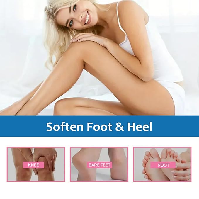 60% Urea Cracked Foot Heel Sticks - 2PCS Foot Balm Cream for Dry Cracked Feet with ALoe Vera Moisturizing Stick - Soften Feet Calluses Rough Skin Elbows Knees Hands - Foot Moisturizer Lotion for Women