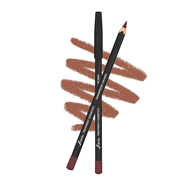 Sorme Waterproof Lip Liner - Non-splintering Smearproof Lip Liner - Revitalizing with Lecithin, Vitamins C and E