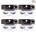 Ardell Studio Effects Demi Wispies False Eyelashes - Natural Look Flared Wispy Lashes for Everyday Wear, Black, 4 Pack