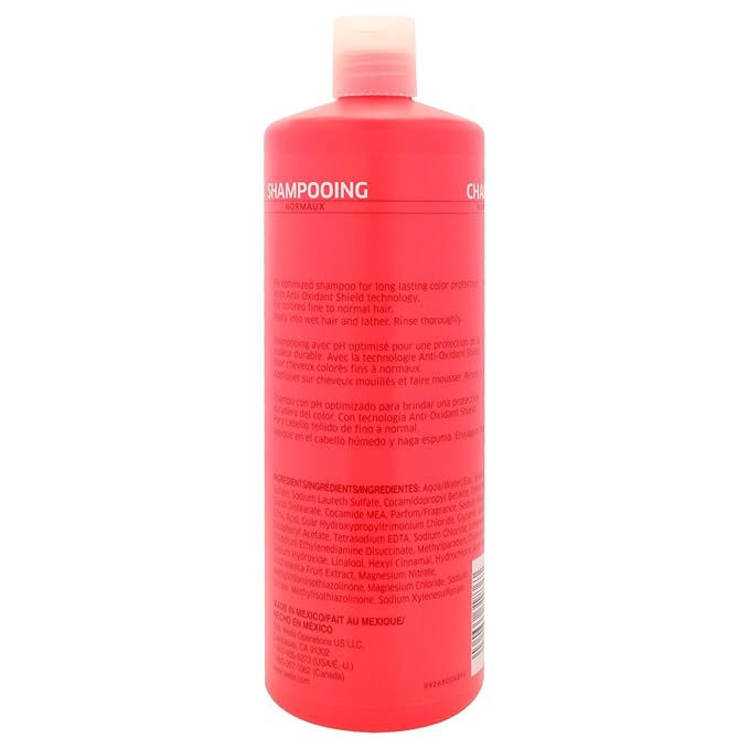 Wella Professionals Invigo Brilliance Shampoo | For Fine/Normal Colored Hair | Intense Color Protection & Maintains Vibrancy-| 33.8 Fl Oz-| 1 L,(Pack of 2)