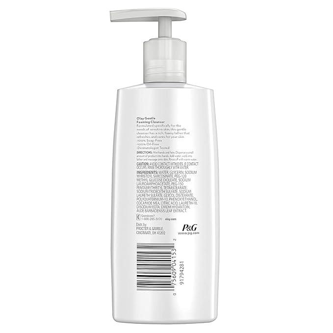 Olay Gentle Clean Foaming Cleanser, 6.7 Ounce (Pack of 3)