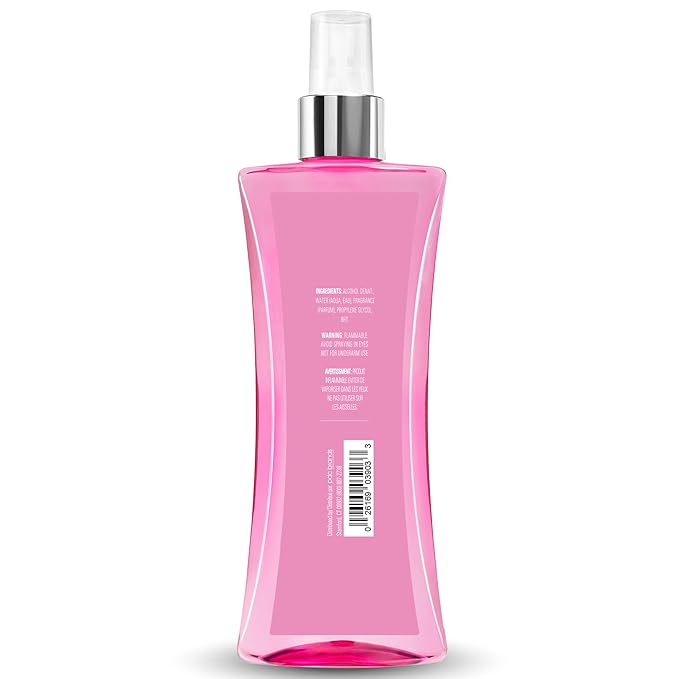 Body Fantasies Signature Fragrance Body Spray, Cotton Candy, 8 fl oz (Pack of 2)