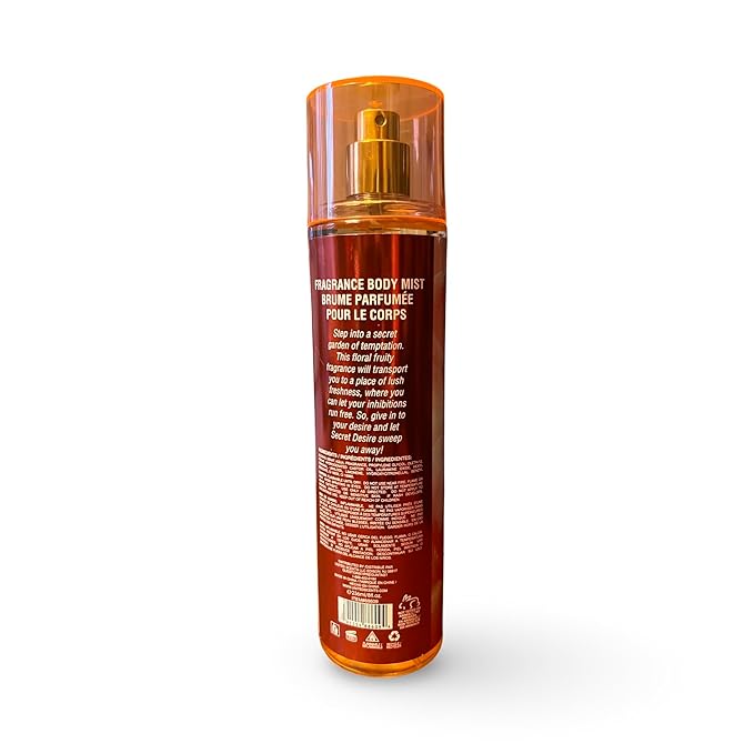 SECRET DESIRE Fragrance Body Mist, 8 Fl Oz
