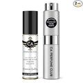 CA Perfume Duo Impression of Bosh The Scent For Him Magnetic For Men Perfume Layering Set Mens Cologne Long Lasting Travel Size EDP + Body Oil Roll-On Bottle 0.27 Fl Oz+0.33 Fl Oz