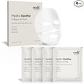 Collagen Gel Mask, Hydrogel for Reducing Redness, Sunburn & After Sun Care, Hydration, Soothing, Moisturizing, Made in Korea, 4 Sheets (Hydro Soothe)