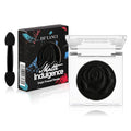 Black Matte Eyeshadow Single with Applicator, High Pigment Long-Lasting Waterproof Matte Black Eye Makeup for Smokey Eyeshadow, Eyeliner, Gothic, Dramatic Looks, and Halloween Costume Makeup