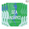 FACETORY K Beauty Face Mask Skin Care - SEA THE RADIANCE PLUMPING Sheet Mask with Peptides & Seaweed Extract | Hydrates, Firms, Rejuvenates (5 Pack)