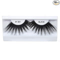 10 Pairs 100% Human Hair False Eyelashes Natural Black # 301