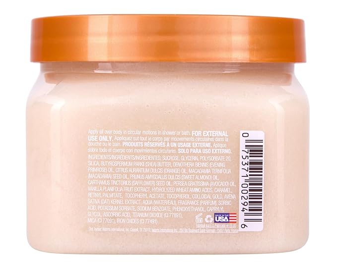 Tree Hut Vanilla Body Scrub, Exfoliating & Hydrating Sugar Scrub with Shea Butter & Essential Oils, Smooth Skin, Body Exfoliator For All Skin Types, Self Care Gifts for Women, Vegan, 18 Oz