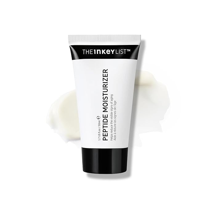 The INKEY List Peptide Moisturizer, Face Moisturizer for Dry Skin, Reduce Appearance of Fine Line & Wrinkles, Hydrate Skin, 1.69 fl oz