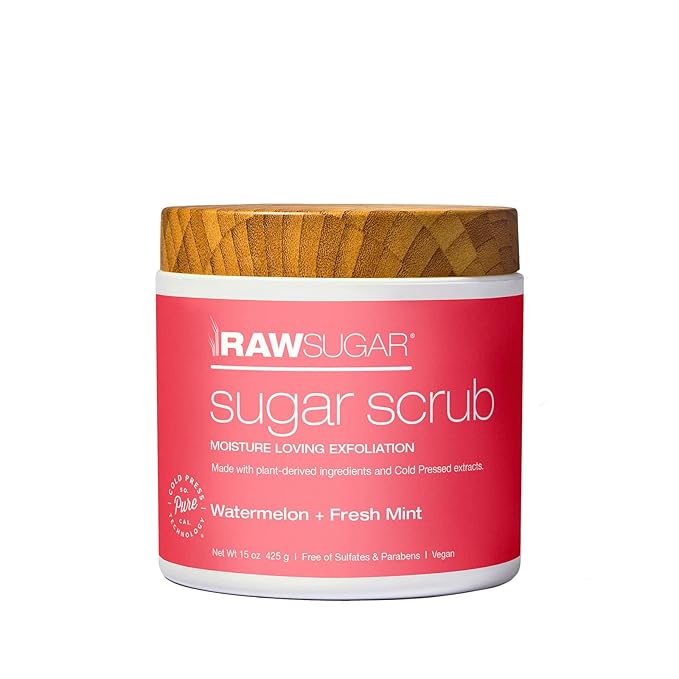 Sugar Scrub | Watermelon + Fresh Mint | 15 oz
