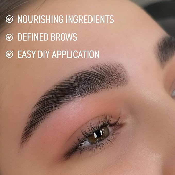 One V Salon Brow Lamination and Lash Lift Professional Kit – Instant Lift for Lashes & Brows – Vegan, Long-Lasting, Complete Lash and Brow Lift Kit with Sachets, Tools, and Glue Balm