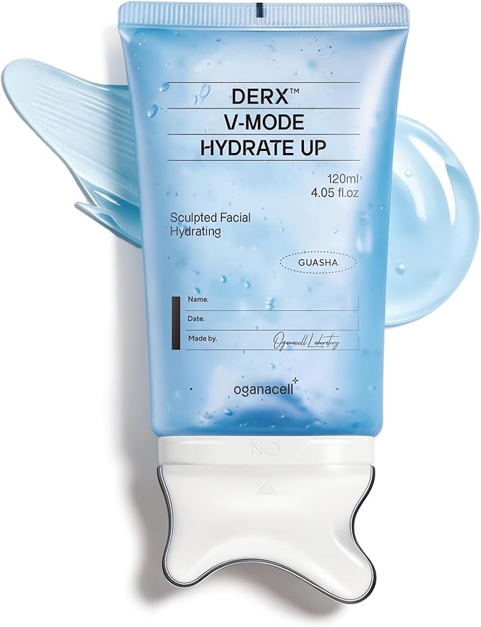 Oganacell PDRN Peptide Face Moisturizer – Glow Cream with Gua Sha, Firming & Repairing Moisturizer for Sensitive Skin, Nourishing Anti-Aging Neck Cream for AM/PM Korean Skin Care 4.05 fl oz (120ml)