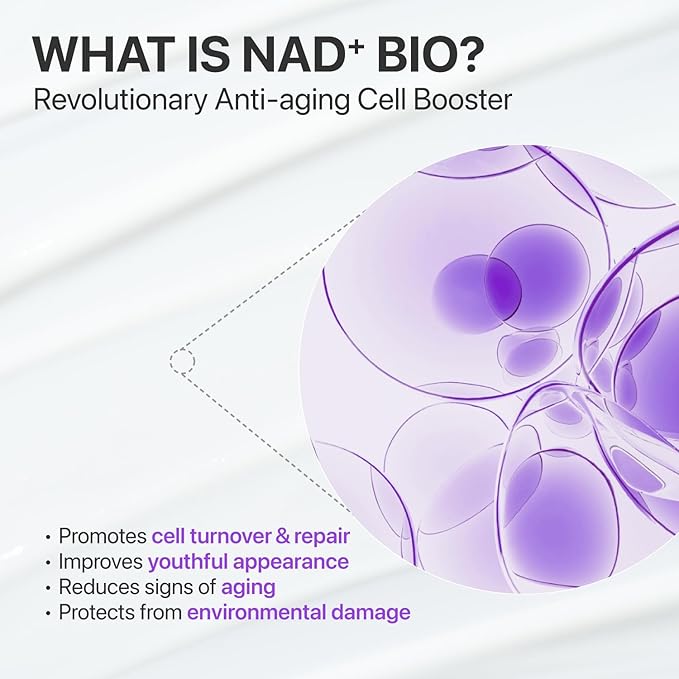 numbuzin No.9 NAD+ Peptide Lifting Serum for Face and Body, Firming & Wrinkles, 50 Peptide Essence for Sagging Skin, Fine Lines & Elasticity, Hydrating & Tightening Formula,1.01 Fl Oz
