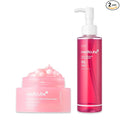 medicube PDRN Cleanse & Hydrate Duo: Salmon DNA PDRN Pink Collagen Capsule Cream and PDRN Jelly to Foam Cleanser | Lightweight Gel to Foam Cleanser and Moisturizer For Uneven Skin Tone
