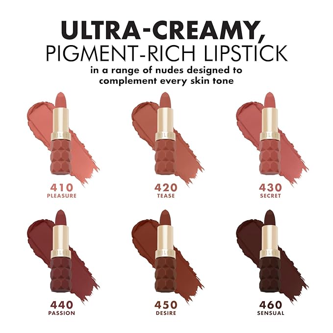 Milani Color Fetish Matte Lipstick 3 Pack: Passion, Secret, & Pleasure