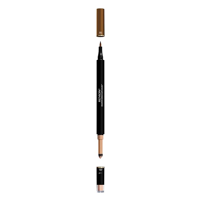 Revlon Colorstay Shape & Glow Eye Brow Marker and Highlighter, Soft Brown (0.02 Oz (Marker), 0.008 Oz (Highlighter)),1 Count