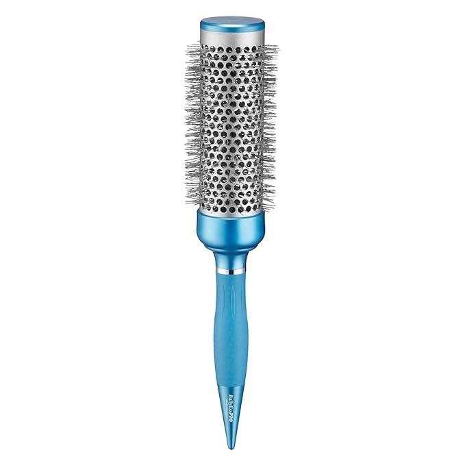 BaBylissPRO Nano Titanium 1.73" Extra-Long Thermal Round Hair Brush – Blowouts, Smooth Finish, Frizz Control, All Hair Types