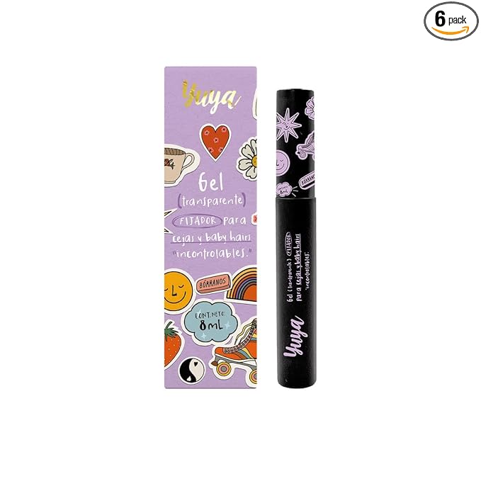 YuYa Cruelty-Free Eyebrow Hair Gel - Long-Lasting and Easy to Use with an Efficient Applicator Brush