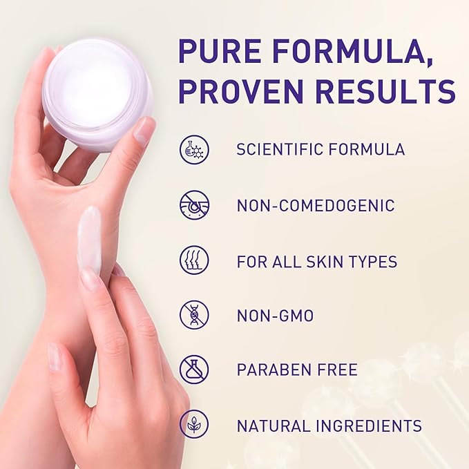 Enaskin Naturals Instant Face & Eye Tightener Cream: Wrinkle Filler for Deep Wrinkles and Fine Lines for Face Within 2 Mins - Instant Wrinkle Eraser for Women and Men - Temporary Eye Lift Cream