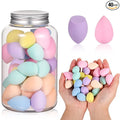 40Pcs Mini Makeup Sponge Multi Colored Beauty Sponges Professional Foundation Sponge Super Soft Facial Makeup Tools for Foundation, Powder, Liquid