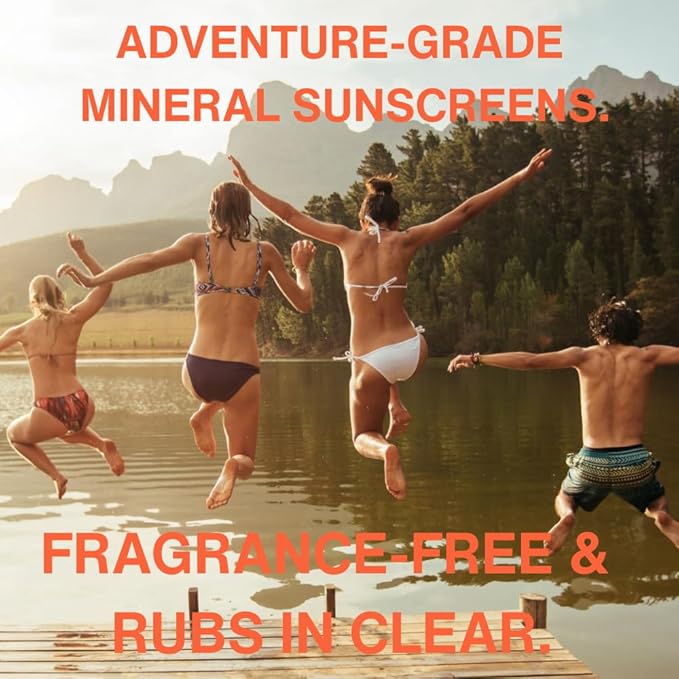 Mineral Sunscreen SPF 50 – No White Cast, Reef Safe, Non Nano Zinc Oxide, Water Resistant, Lightweight, Face & Body Sunscreen for Sensitive Skin – Goodspread