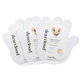 dearcloud x Keith Haring Infused Serum Hand Mask – hand masks moisturizing glove with Glycolic Acid & Shea Butter – Hand Mask for Dry Cracked Hands – Iris Rose Musk (3 Pairs/ 6 Gloves)
