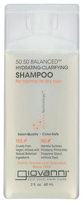 Giovanni 50/50 Balanced Shampoo, 2 Fluid Ounce