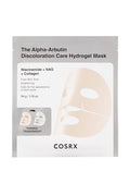 COSRX The Alpha-Arbutin Discoloration Care Hydrogel Face Masks Skincare 1 EA, Collagen Face Mask, Travel Essentials, Overnight Face Mask, Korean SkinCare