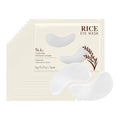 Rice Eye Mask, Under Eye Patches Collagen Pads for Puffy Eyes, Dark Circles, Bags and Wrinkles, Relieves Pressure and Reduces Wrinkles (10 Pairs)