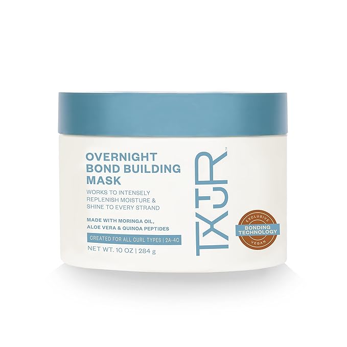 Overnight Bond Building Mask, Deep Conditioning Hair Treatment That Delivers Intensive Hydration That Leads To Enhanced Shine, Softness, & Manageability, 10 Oz | Intensive Hydration
