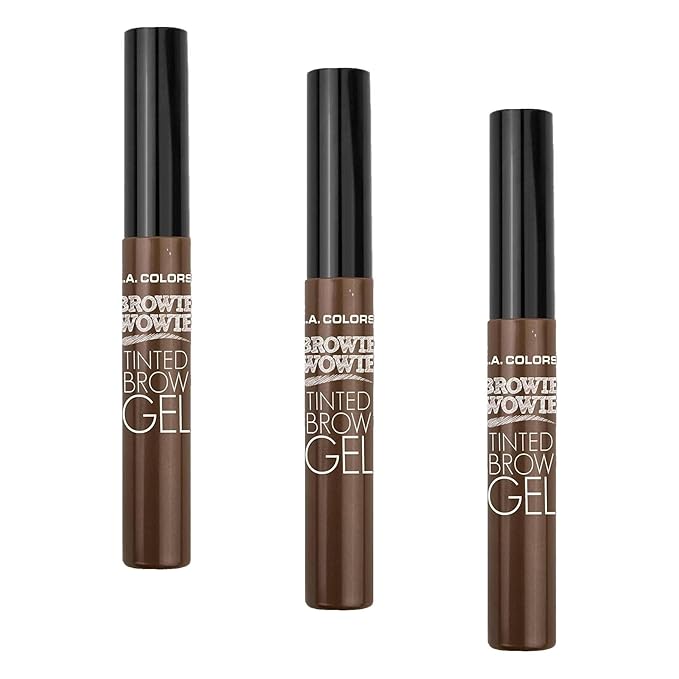 L.a. Colors Tinted Brow Gel, Universal Taupe, 1 Ounce (Pack of 3)