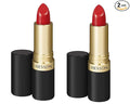 Revlon Super Lustrous Lipstick with Vitamin E and Avocado Oil, Cream Lipstick in Red, 725 Love that Red, 0.15 oz (Pack of 2)