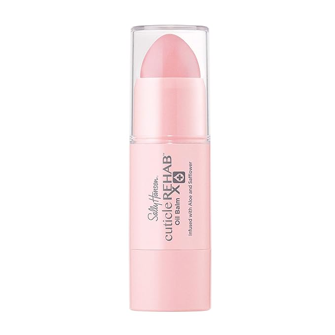 Sally Hansen Nail Treatment Cuticle Rehab Oil Balm | Infused with Natural Essential Oils & Vitamin E | Nourishes & Conditions Dry Nails & Cuticles