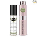 CA Perfume Duo Impression of Inflorescence For Women Perfume Layering Set Long Lasting Travel Size EDP + Body Oil Roll-On Bottle 0.27 Fl Oz+0.33 Fl Oz