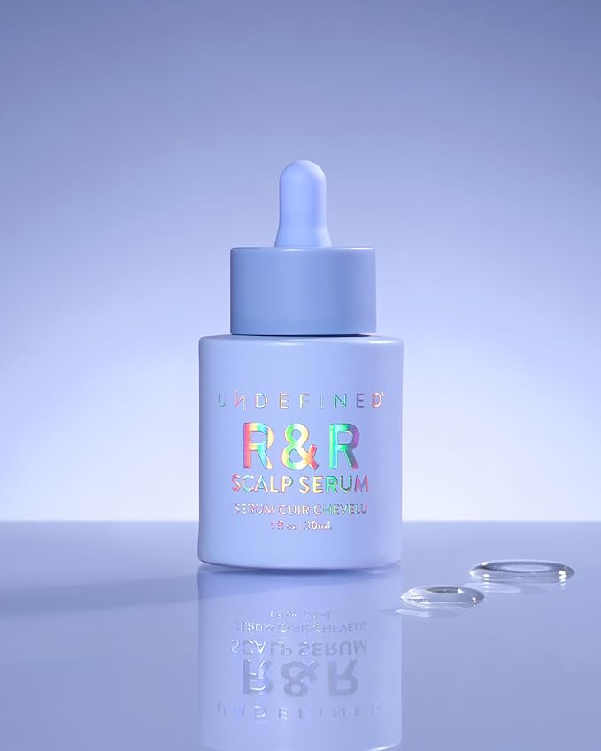 Undefined R&R Scalp Serum – Growth Hair Treatment with Clinically Proven Peptides, Caffeine, Niacinamide, Saw Palmetto + Rosemary, Water-Based Serum for Hair Wellness for Strong, Healthy Hair