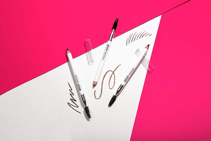 wet n wild Brow Pencil, Medium Brown | Ultra-Precise | Dual-Ended Spoolie | Buildable Formula | Cruelty-Free & Vegan