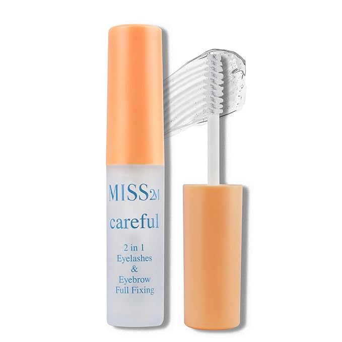 Careful 2-in-1 Clear Lash and Brow Lamination Gel for Lifted Brows with Silky Hydration and Strong, All-Day Hold, 0.15 Fl Oz