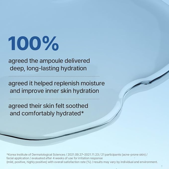 THE LAB by BLANC DOUX Oligo Hyaluronic Acid Boosting Ampoule- Hydrating and Firming Facial Serums, Anti-Aging Moisturizer with Deep Hydration, Suitable for All Skin Types, 30ml /1.01 fl.oz